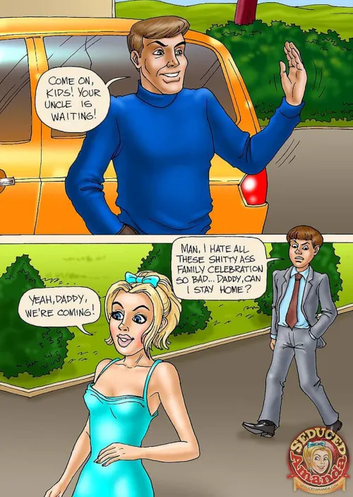 Part 2 – Seduced Amanda  (Chapter 24 - Party At Uncles)