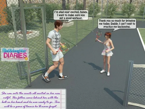 Part 6 – Dad And Daughter Diaries  (Chapter 07 - Game Of Tennis)