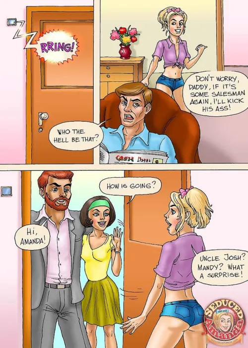 Part 7 – Seduced Amanda  (Chapter 08 - Beach Adventure)