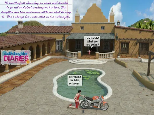 Part 5 – Dad And Daughter Diaries  (Chapter 18 - Clean The Pool)