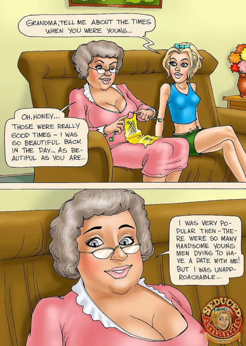 Part 9 – Seduced Amanda  (Chapter 16 - Grandma Memories)