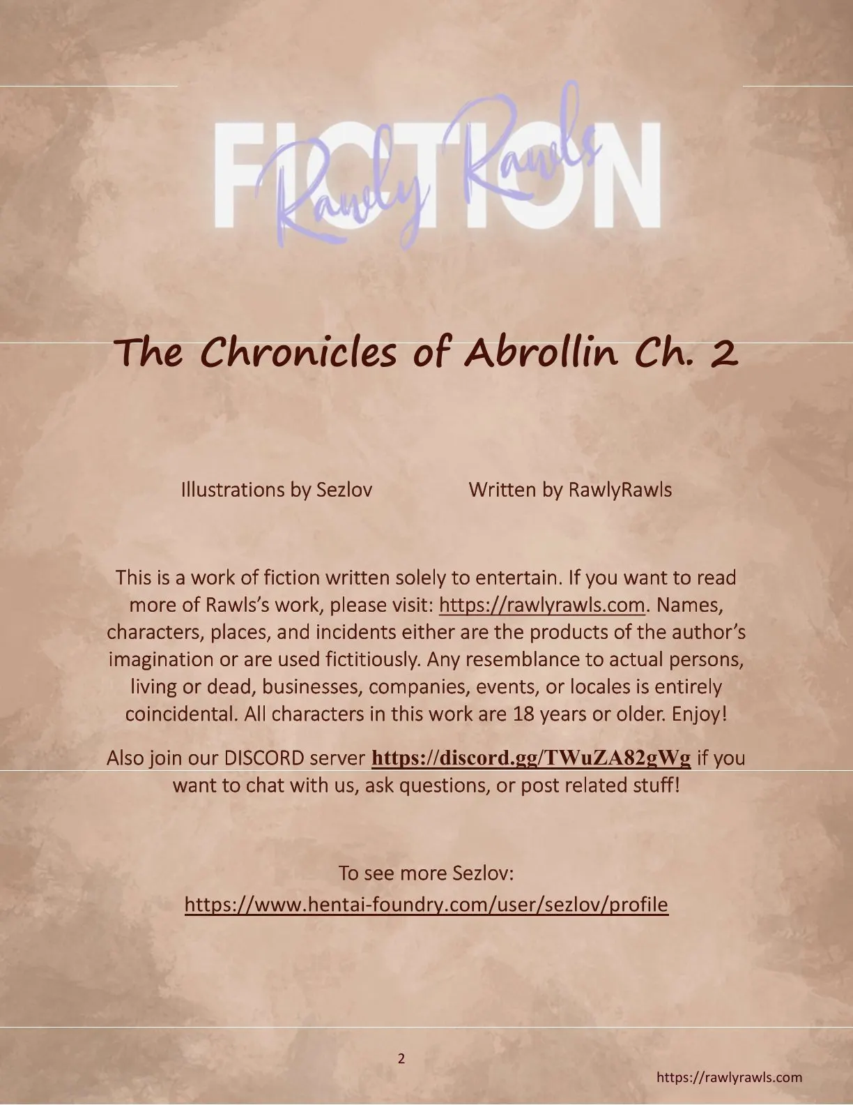 The Chronicles Of Abrollin  (Chapter 02) — page 2