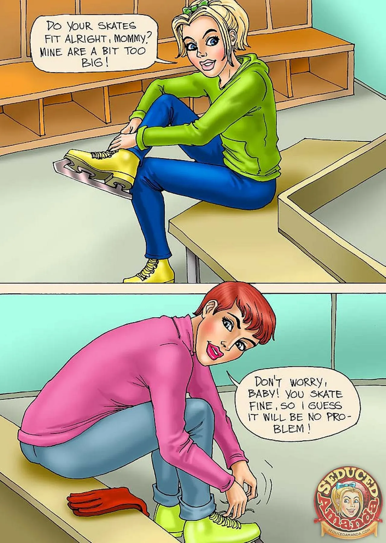 Seduced Amanda  (Chapter 28 - Sexy Skateting) — page 2