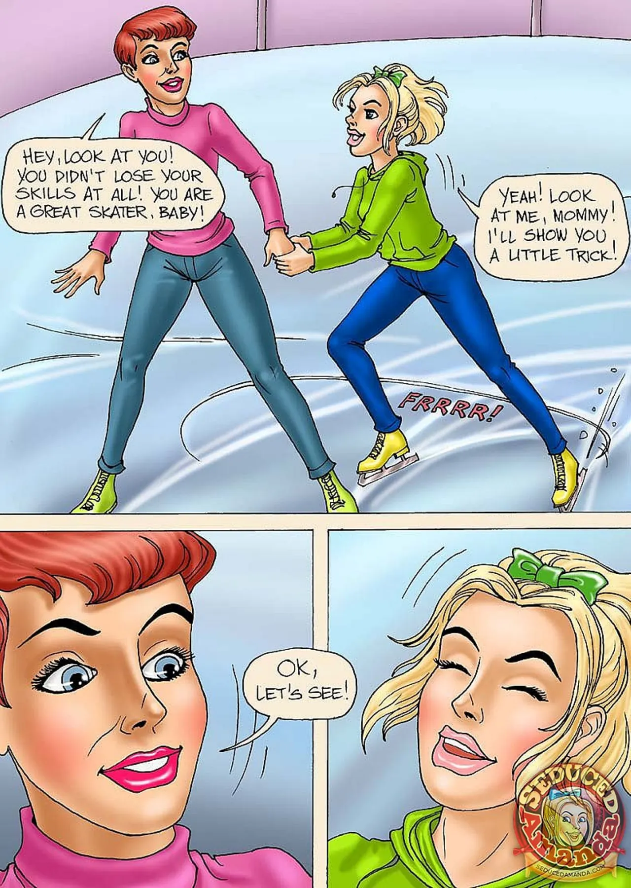 Seduced Amanda  (Chapter 28 - Sexy Skateting) — page 4