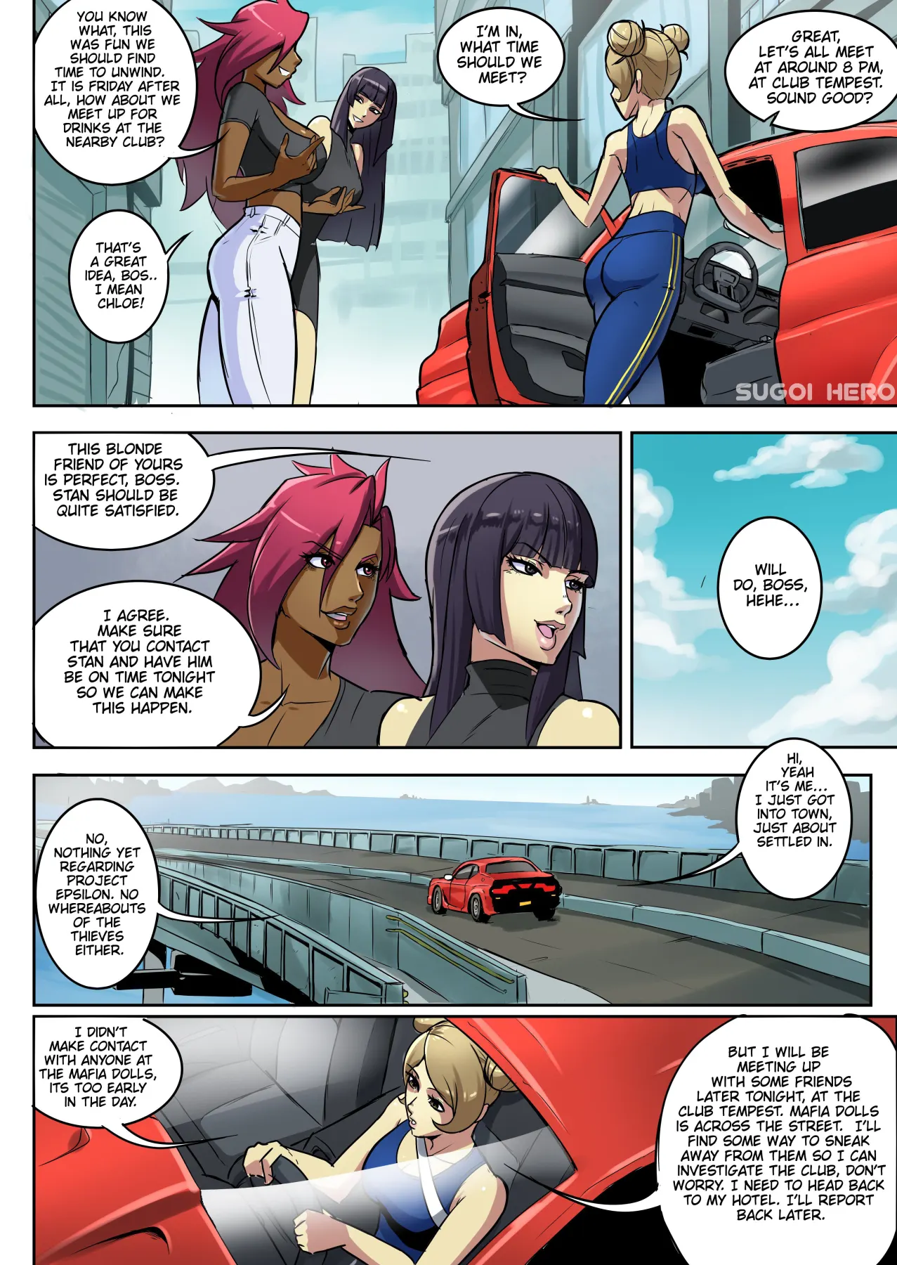 The Mafia Dolls  (Chapter 01) — page 11