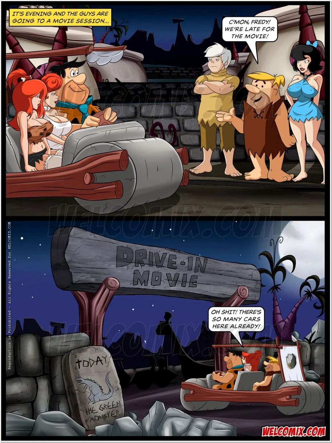 The Flintstones  (Chapter 5 - Making Out At The Drive-in) — page 2