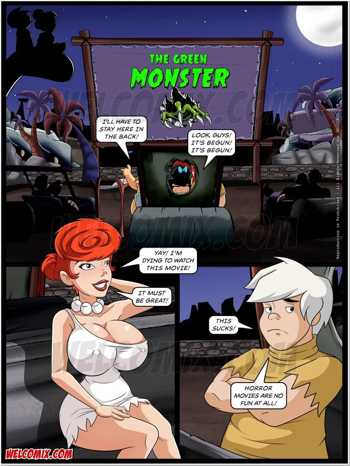 The Flintstones  (Chapter 5 - Making Out At The Drive-in) — page 3