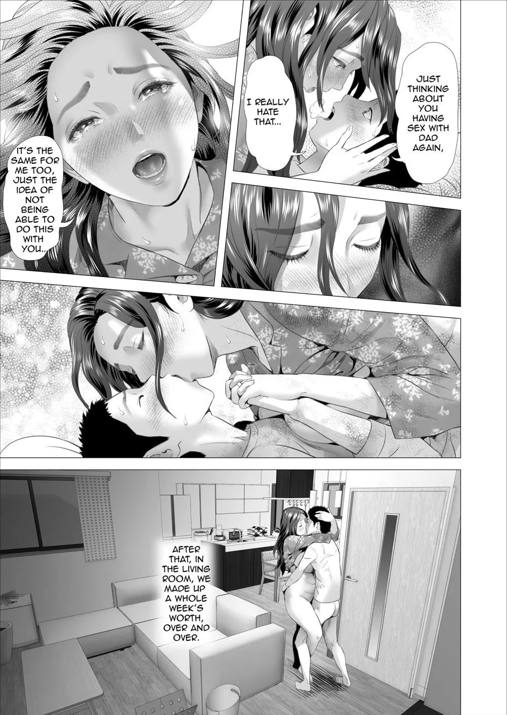 Son Making Love To His Mother Beside Her Husband (Chapter 07) by Neighborhood Seduction — page 17