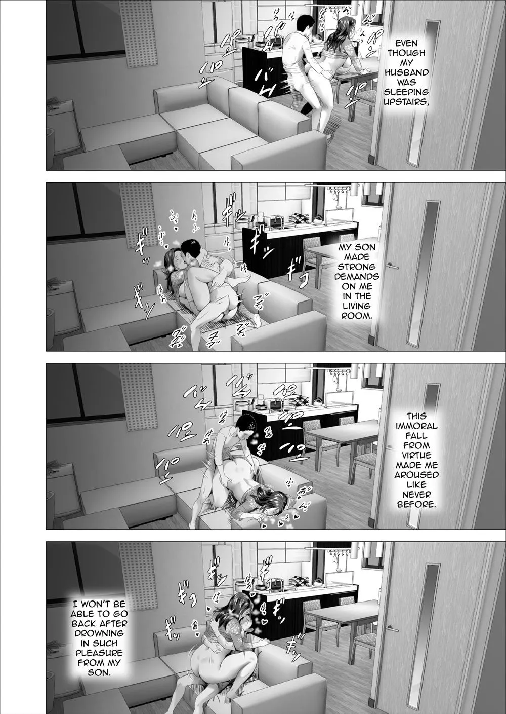 Son Making Love To His Mother Beside Her Husband (Chapter 07) by Neighborhood Seduction — page 18