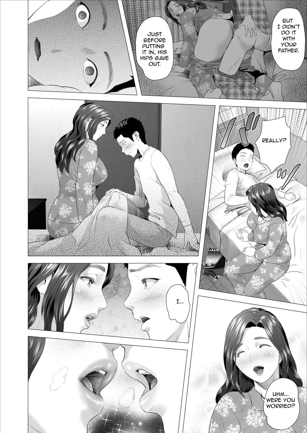 Son Making Love To His Mother Beside Her Husband (Chapter 07) by Neighborhood Seduction — page 8