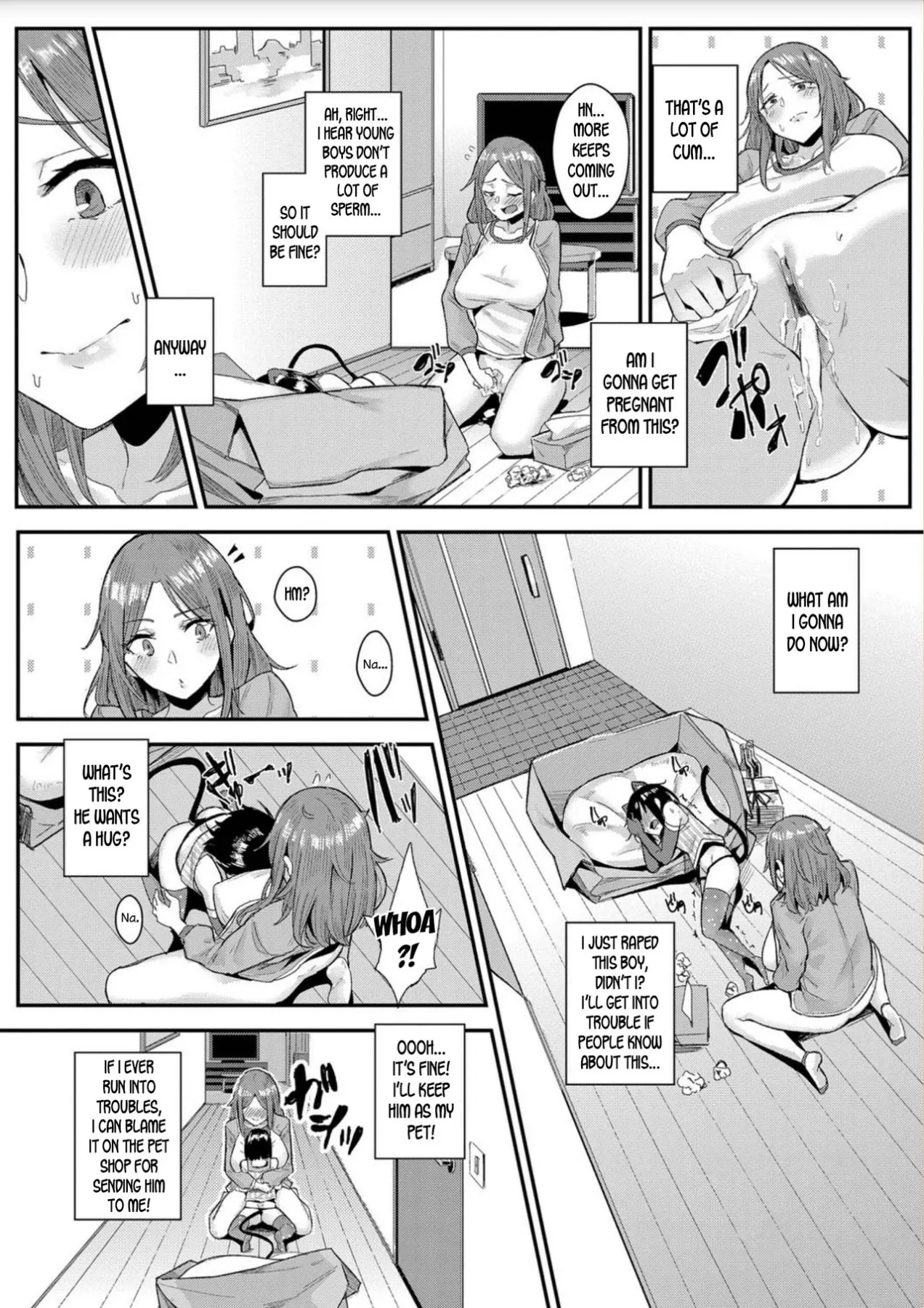 The Pet Girl/s Training Records  (Chapter 01) — page 8