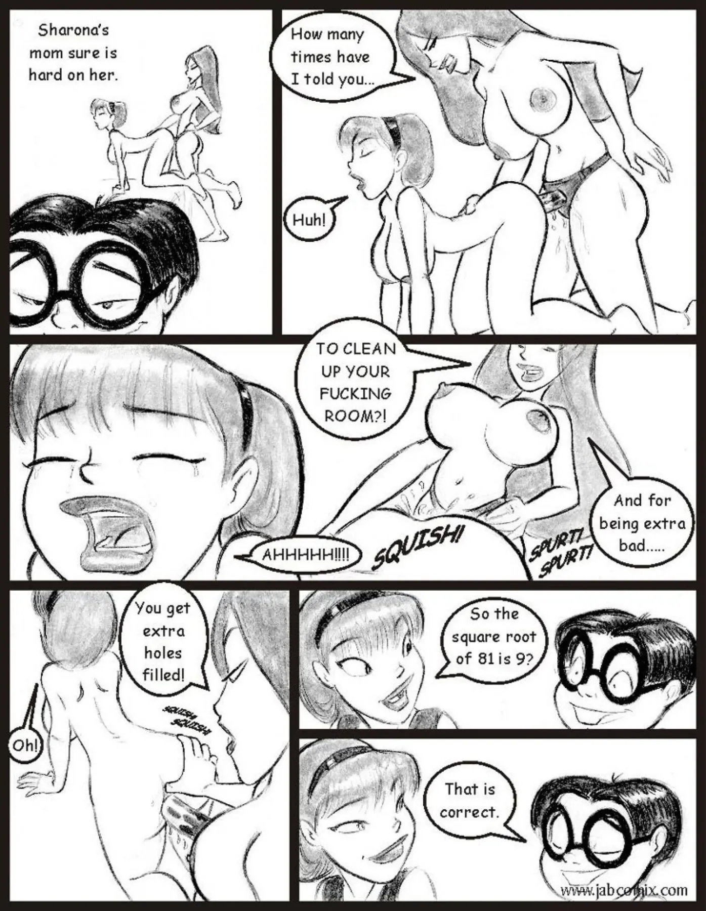 My Hot Ass Neighbor  (Chapter 02 - Tutoring) — page 7