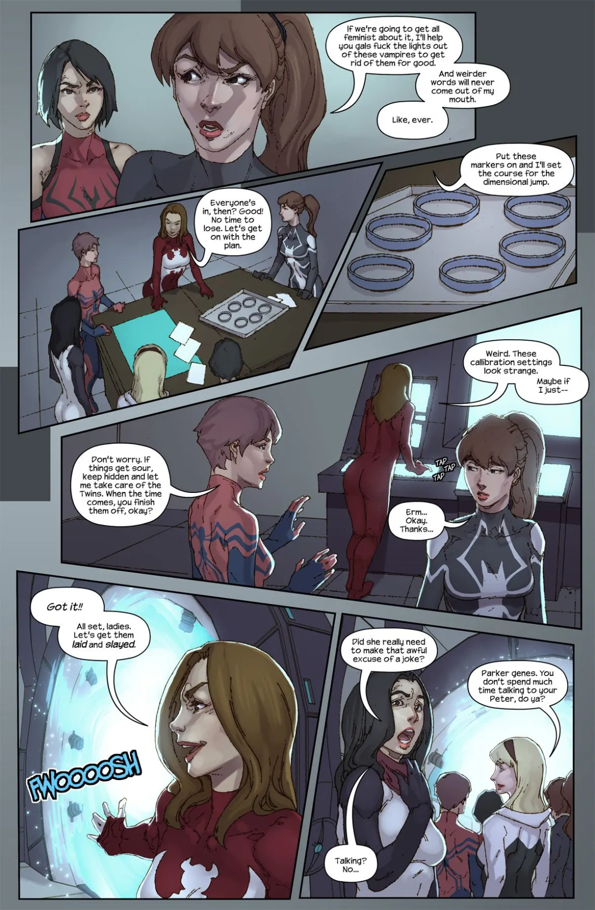The Hunt For The Inheritors Spider-Man  (Chapter 01) — page 8