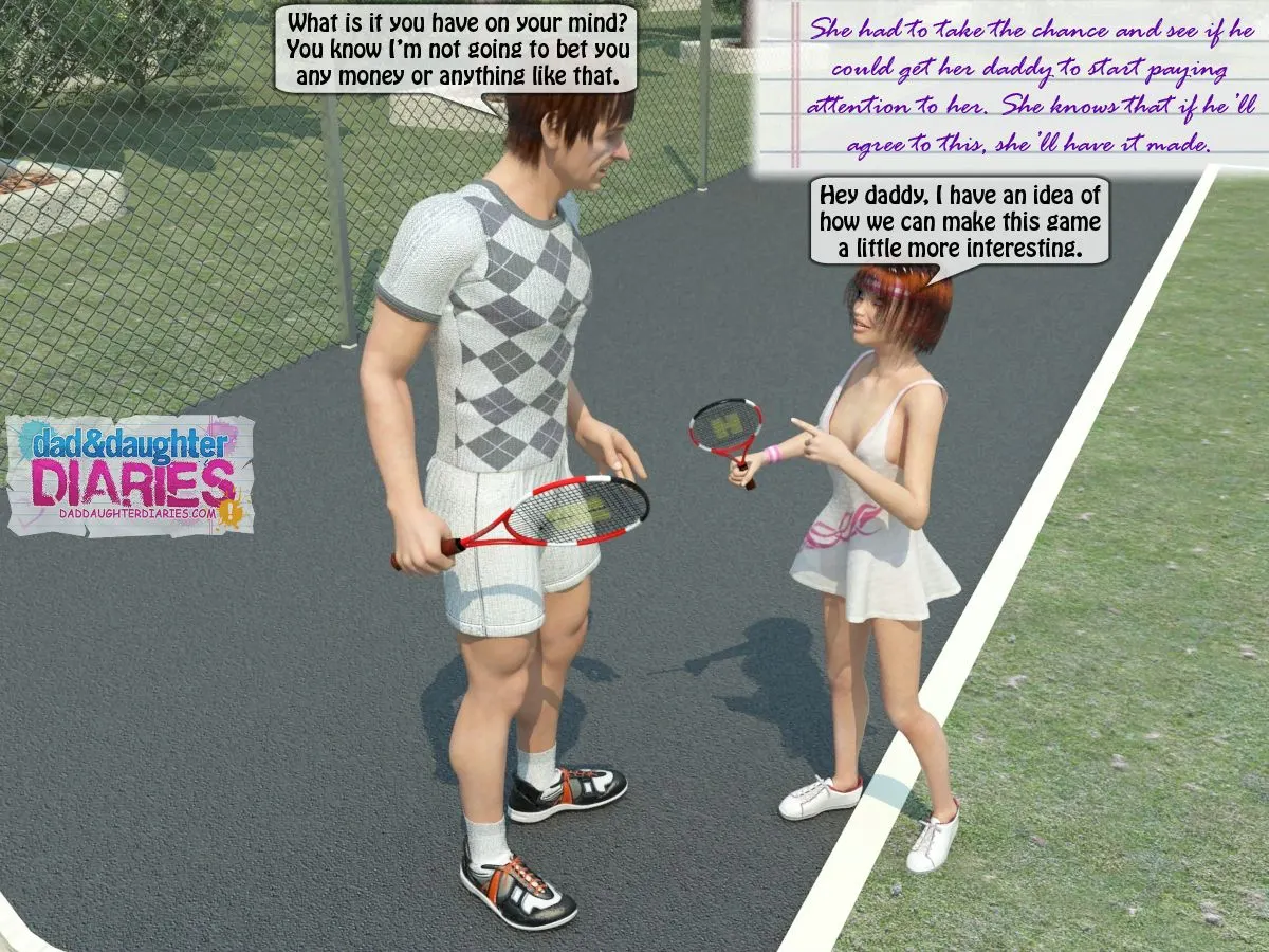 Dad And Daughter Diaries  (Chapter 07 - Game Of Tennis) — page 4