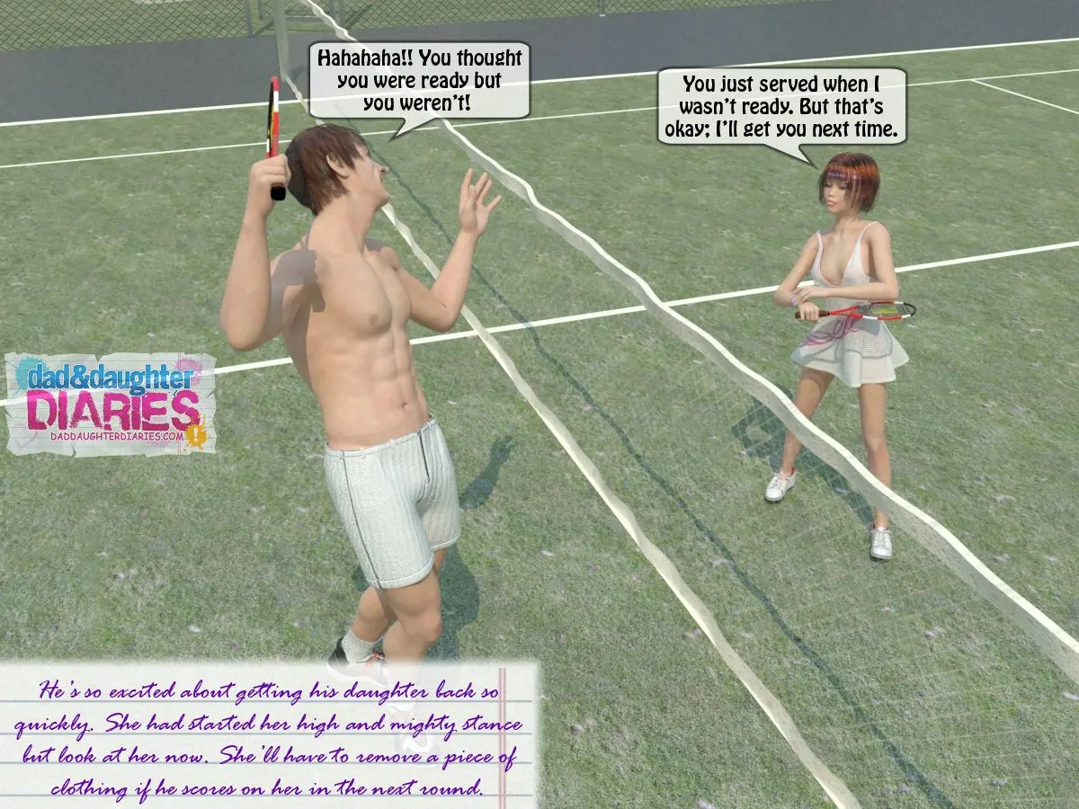 Dad And Daughter Diaries  (Chapter 07 - Game Of Tennis) — page 10