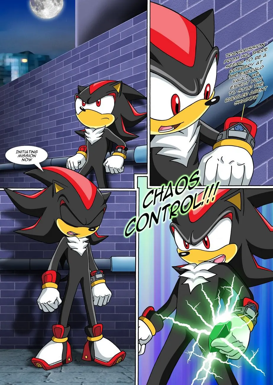 Jinxed Shadow - Sonic The Hedgehog, Teen Titans  (Chapter 01) — page 2