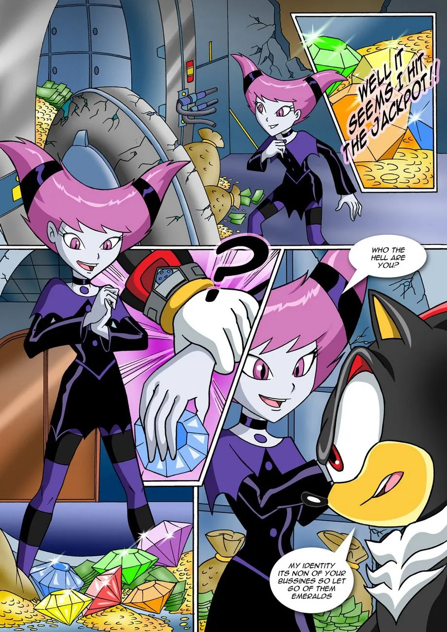 Jinxed Shadow - Sonic The Hedgehog, Teen Titans  (Chapter 01) — page 3