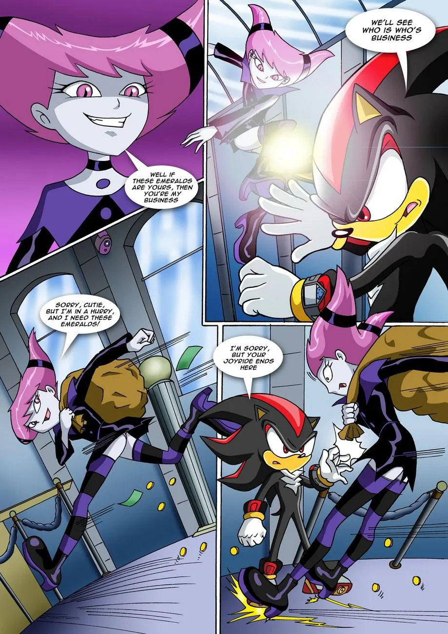 Jinxed Shadow - Sonic The Hedgehog, Teen Titans  (Chapter 01) — page 4