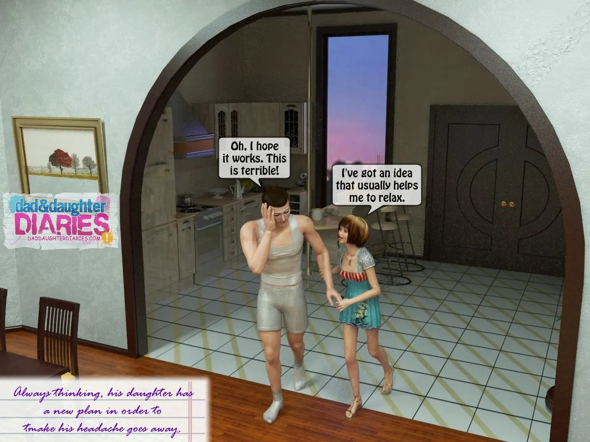 Dad And Daughter Diaries  (Chapter 01 - Headache) — page 4