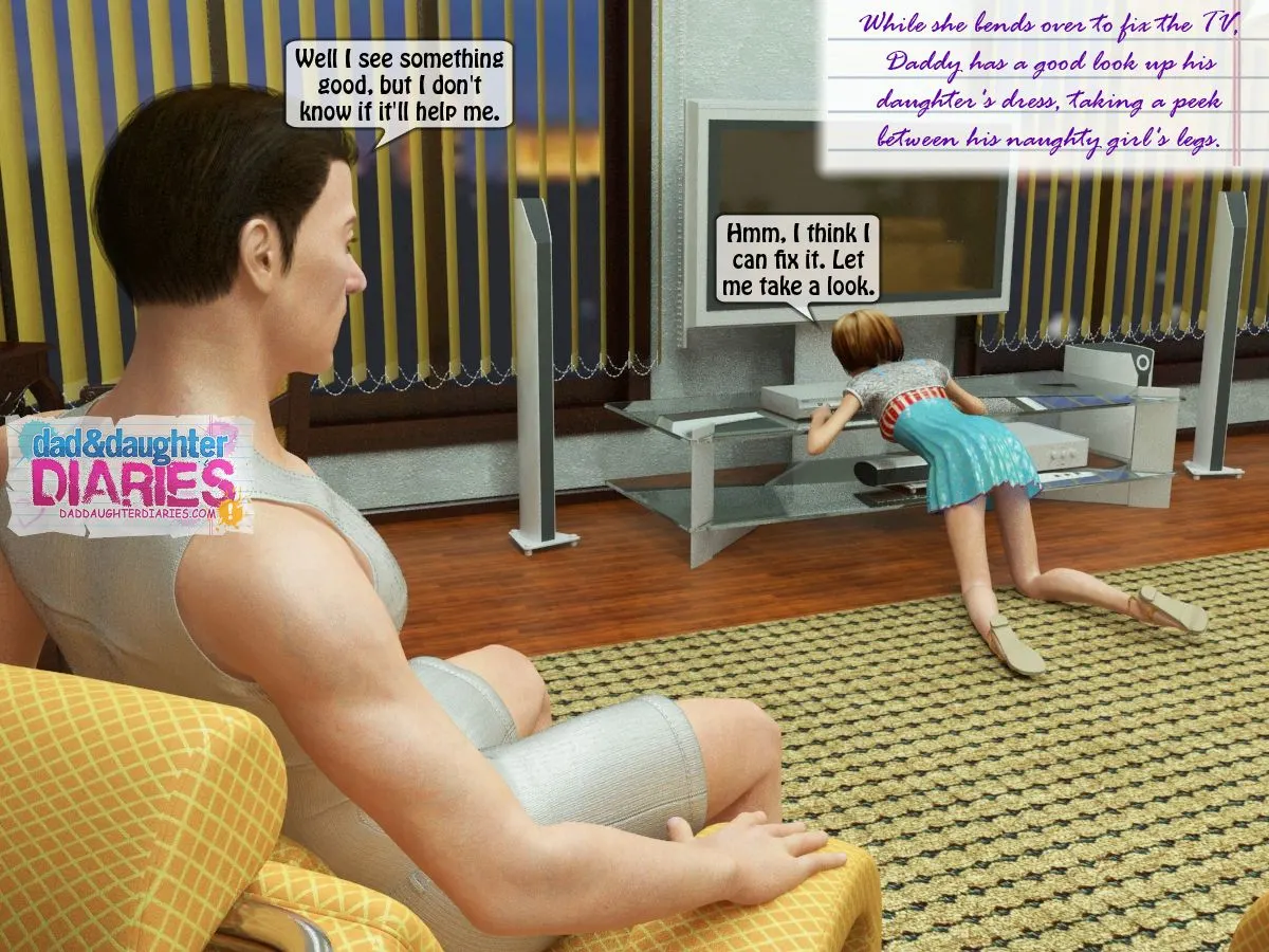 Dad And Daughter Diaries  (Chapter 01 - Headache) — page 6
