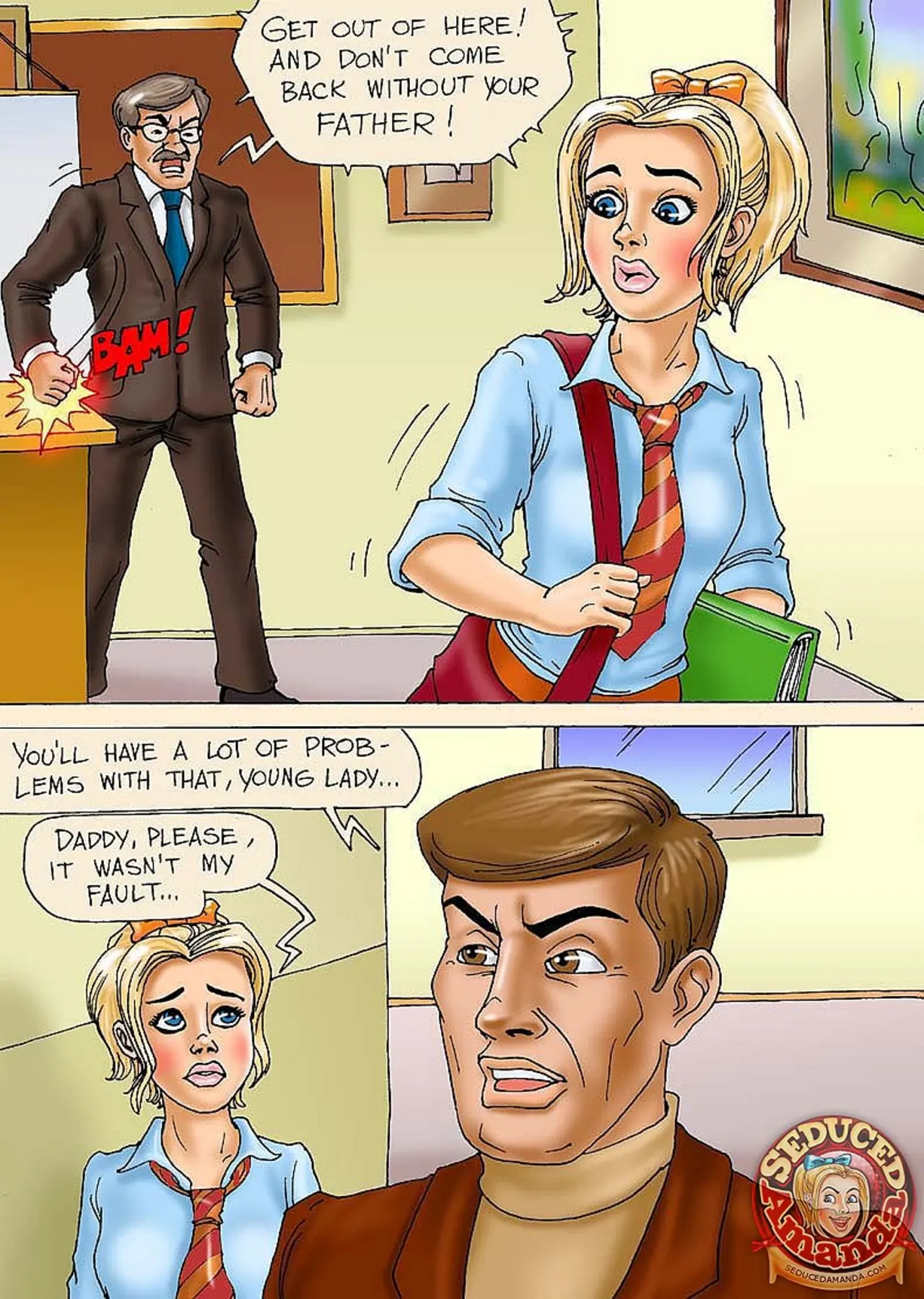 Seduced Amanda  (Chapter 12 - College Punishment) — page 5