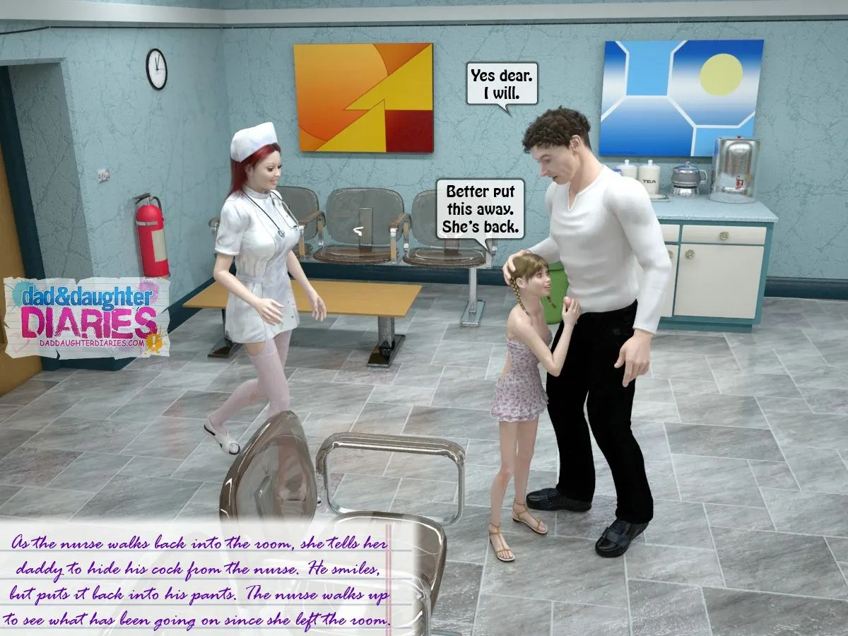 Dad And Daughter Diaries  (Chapter 16 - Nurse For Daddy) — page 39