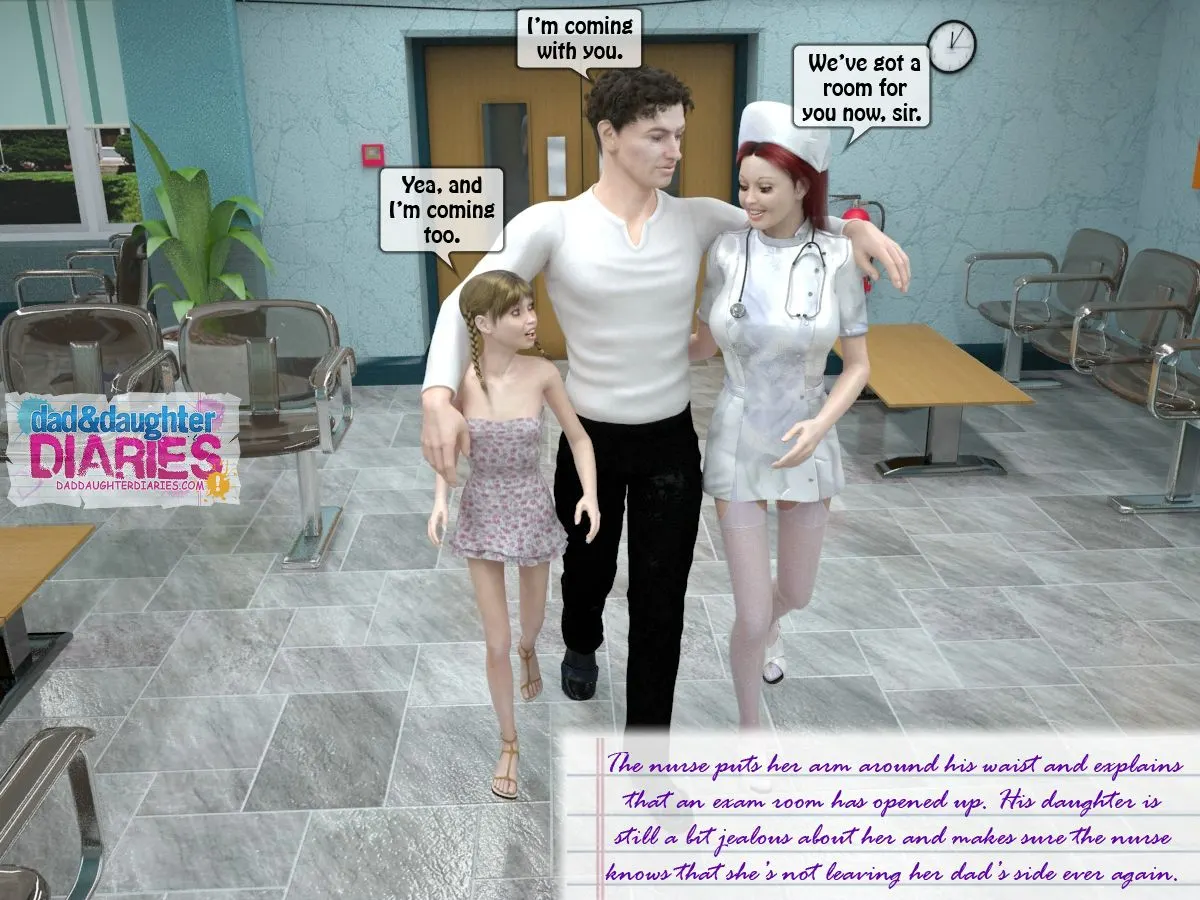 Dad And Daughter Diaries  (Chapter 16 - Nurse For Daddy) — page 40