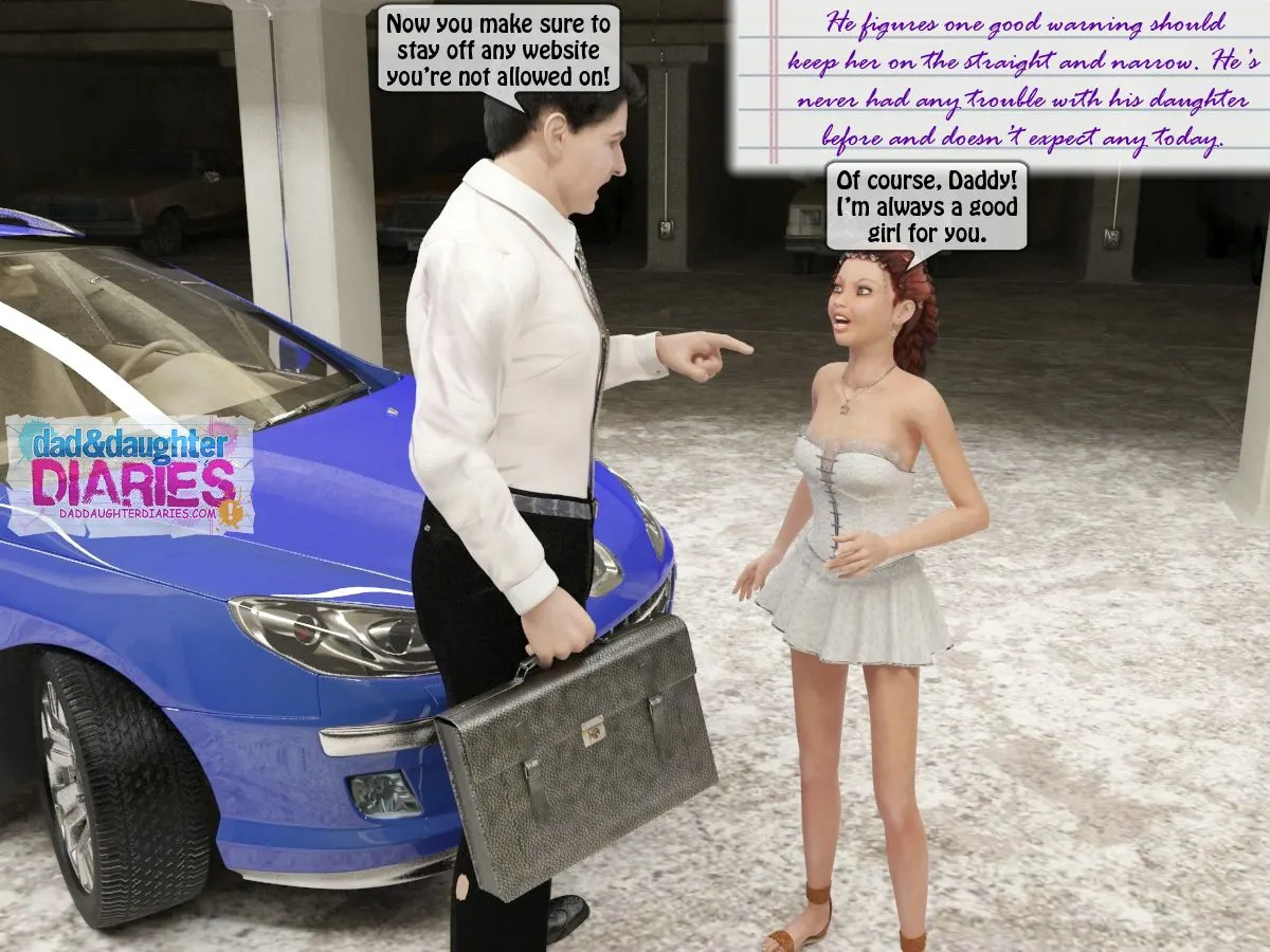 Dad And Daughter Diaries  (Chapter 05 - Computer) — page 2