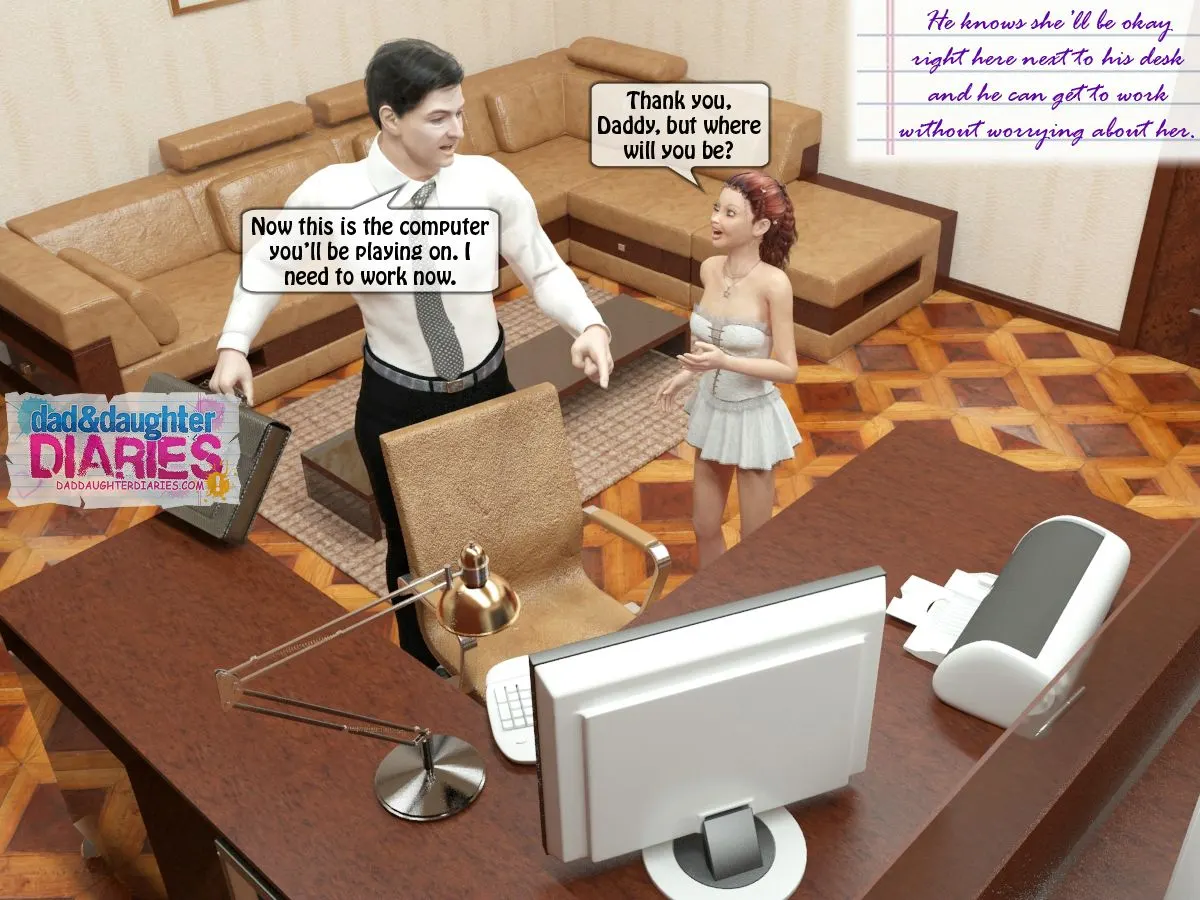 Dad And Daughter Diaries  (Chapter 05 - Computer) — page 4