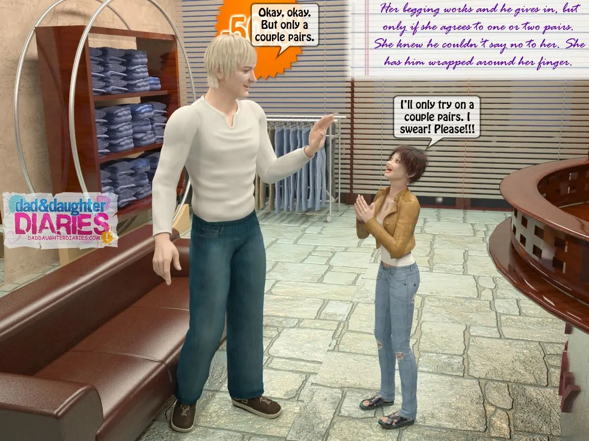 Dad And Daughter Diaries  (Chapter 11 - Father/s Shop) — page 4