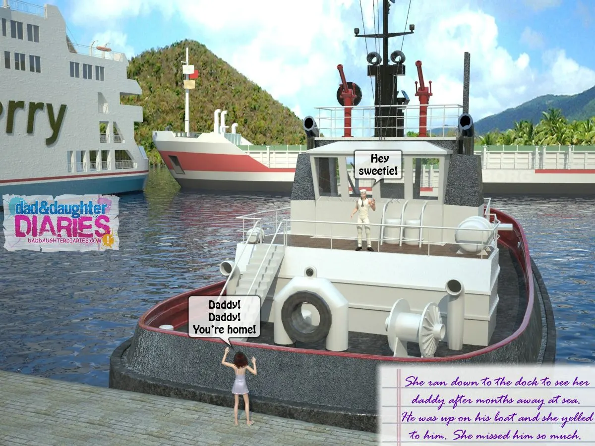 Dad And Daughter Diaries  (Chapter 15 - My Dad Was A Sailor) — page 1