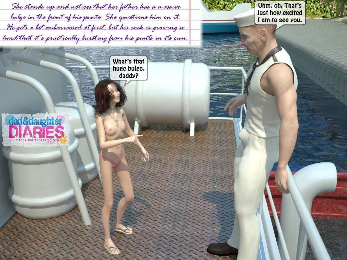 Dad And Daughter Diaries  (Chapter 15 - My Dad Was A Sailor) — page 11