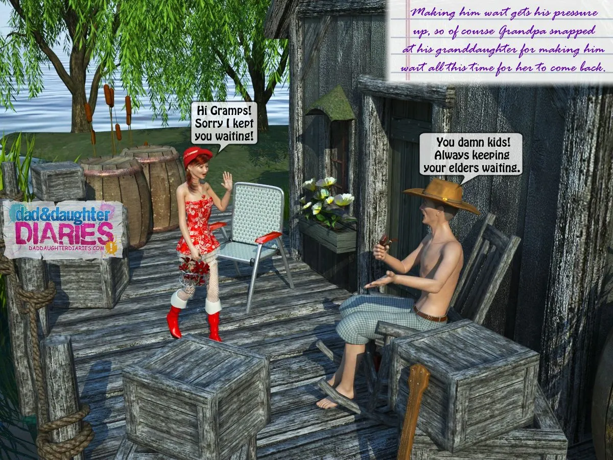 Dad And Daughter Diaries  (Chapter 03 - Flowers) — page 2