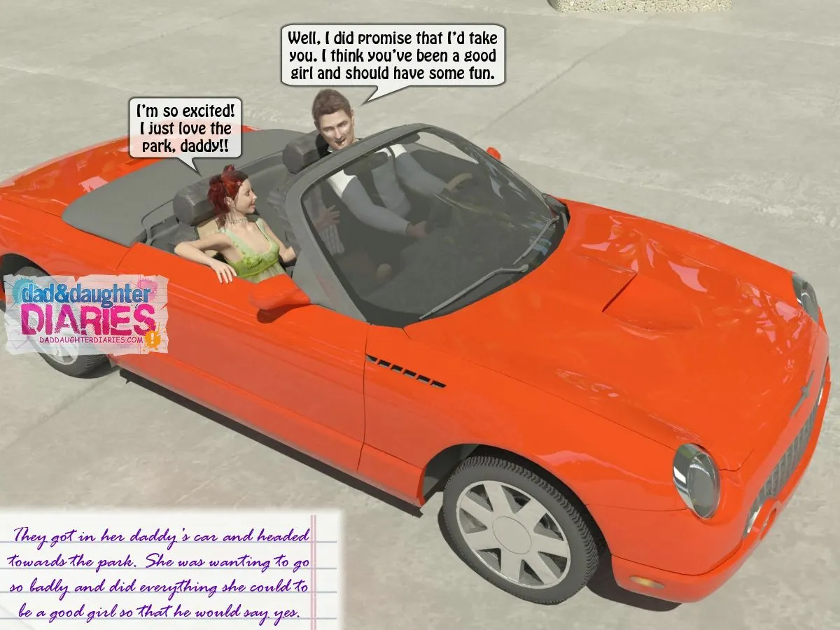 Dad And Daughter Diaries  (Chapter 08 - The Park) — page 1