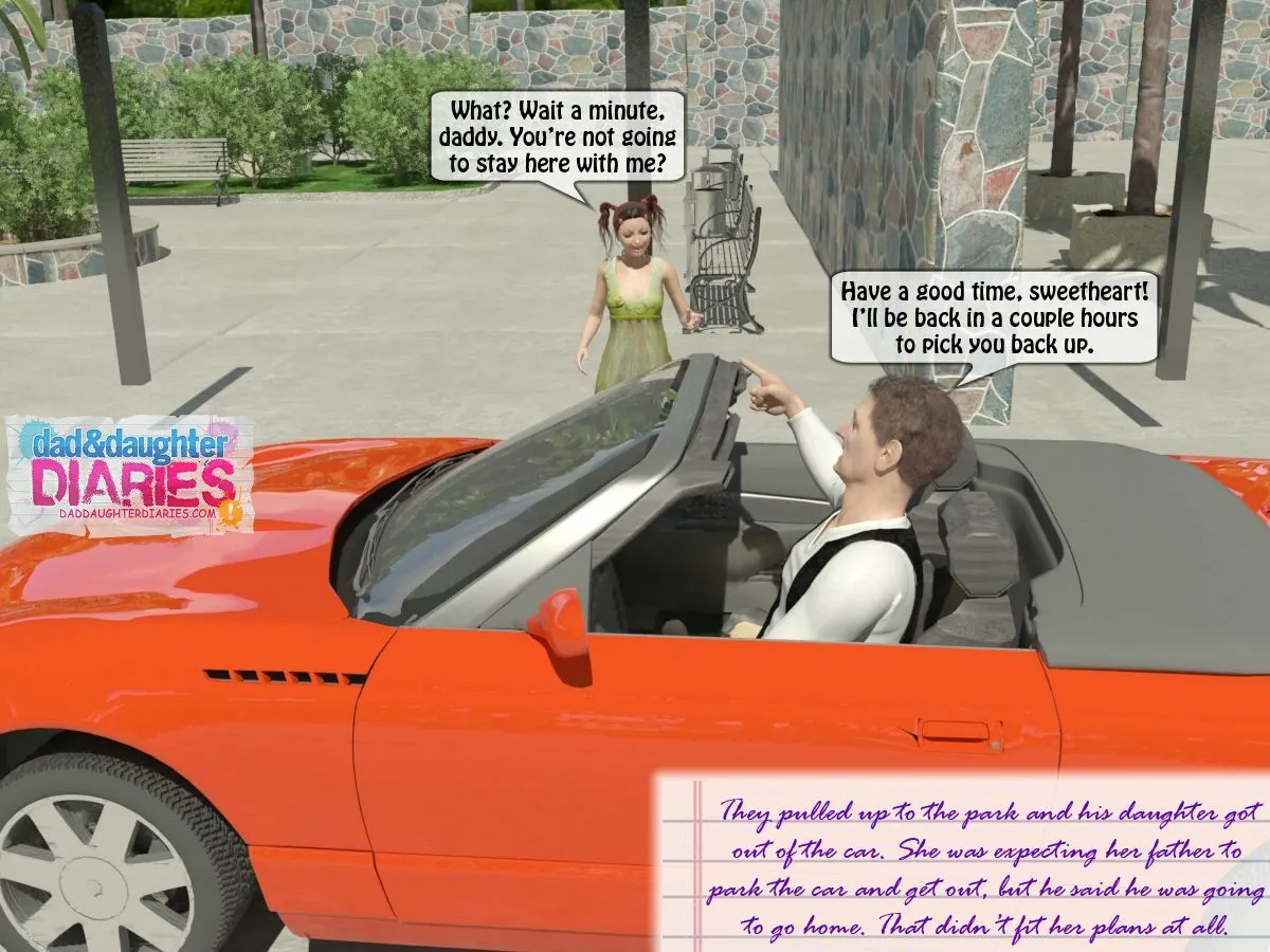 Dad And Daughter Diaries  (Chapter 08 - The Park) — page 2
