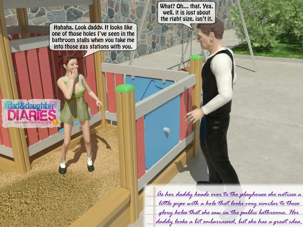 Dad And Daughter Diaries  (Chapter 08 - The Park) — page 12