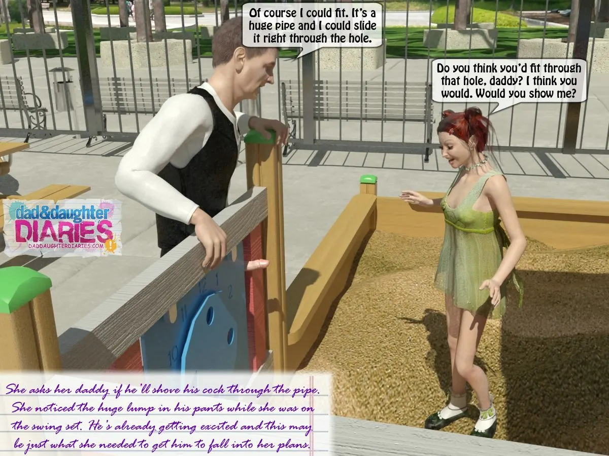 Dad And Daughter Diaries  (Chapter 08 - The Park) — page 13
