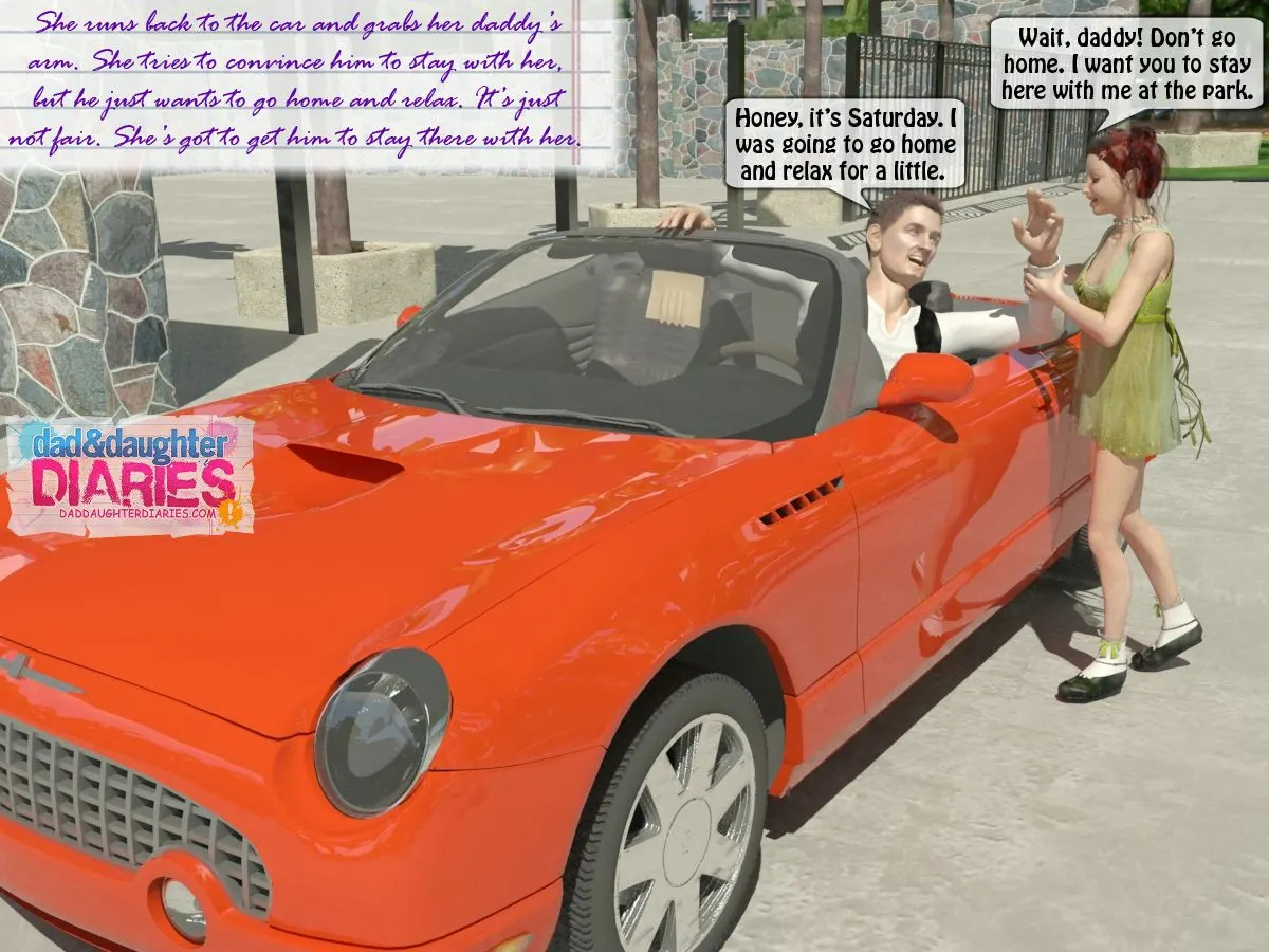 Dad And Daughter Diaries  (Chapter 08 - The Park) — page 3