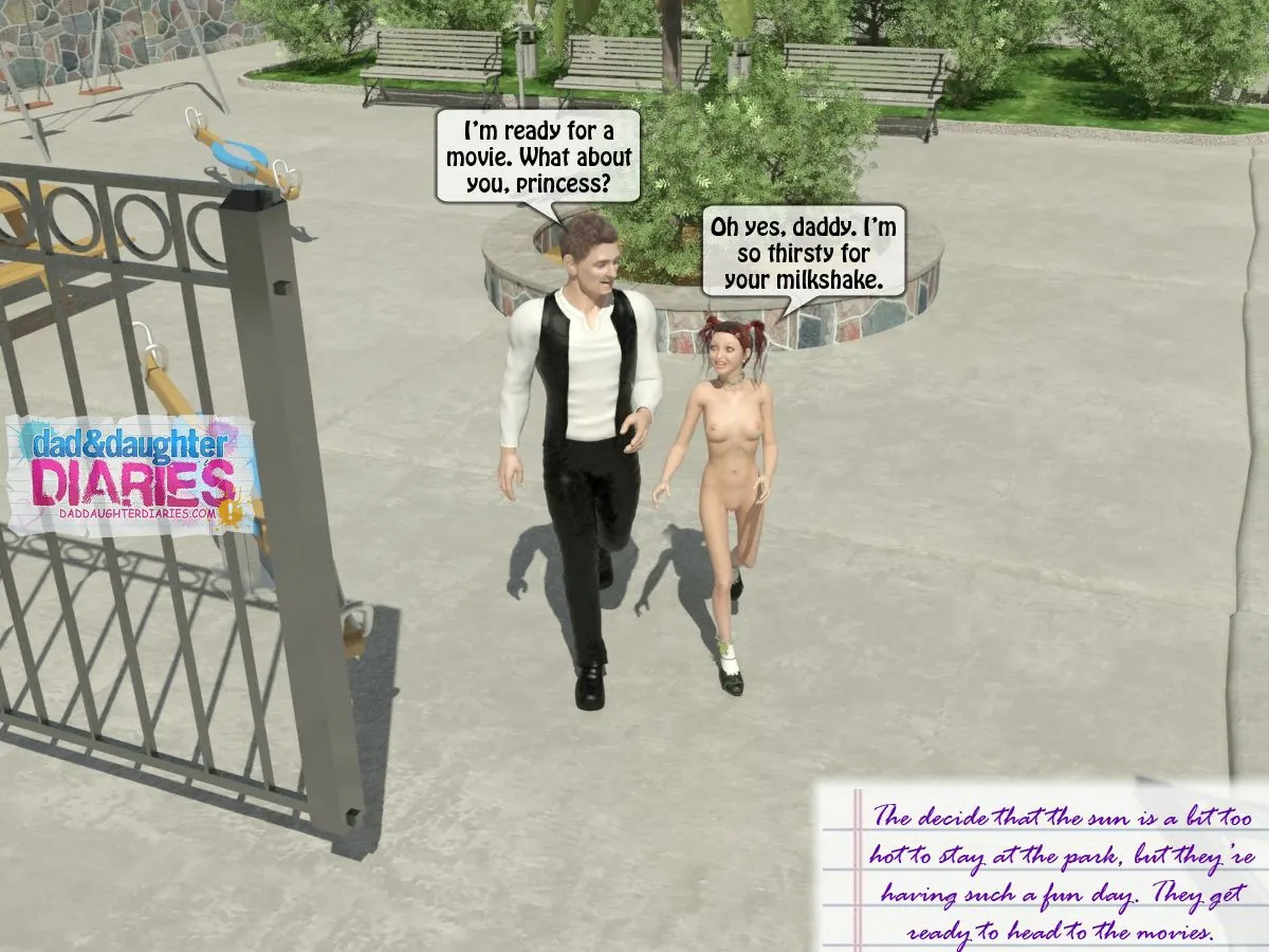 Dad And Daughter Diaries  (Chapter 08 - The Park) — page 54