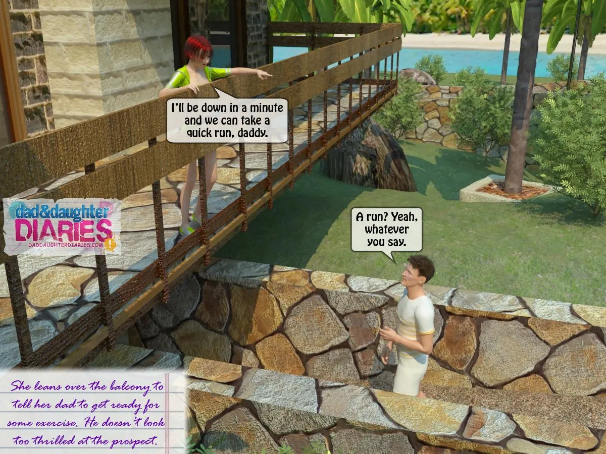 Dad And Daughter Diaries  (Chapter 12 - Weekend Running) — page 2
