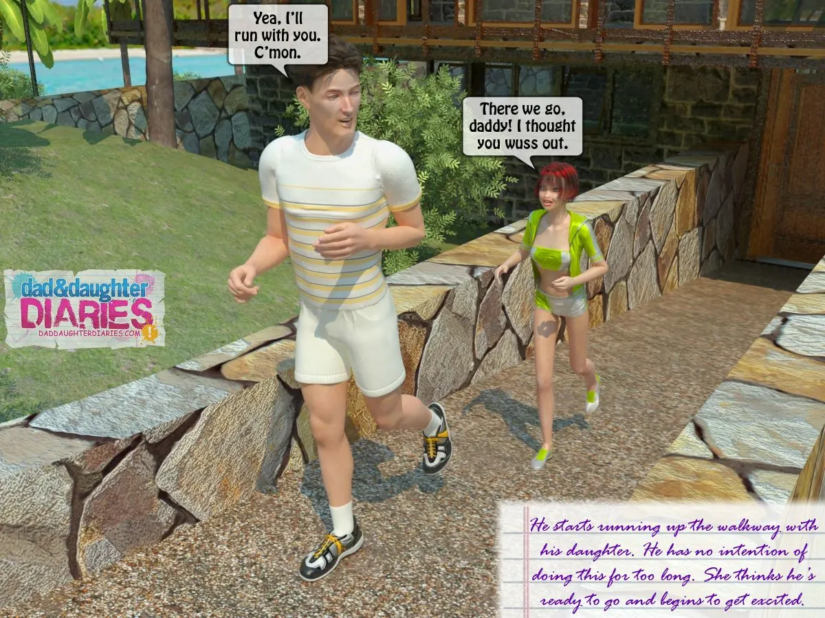 Dad And Daughter Diaries  (Chapter 12 - Weekend Running) — page 3