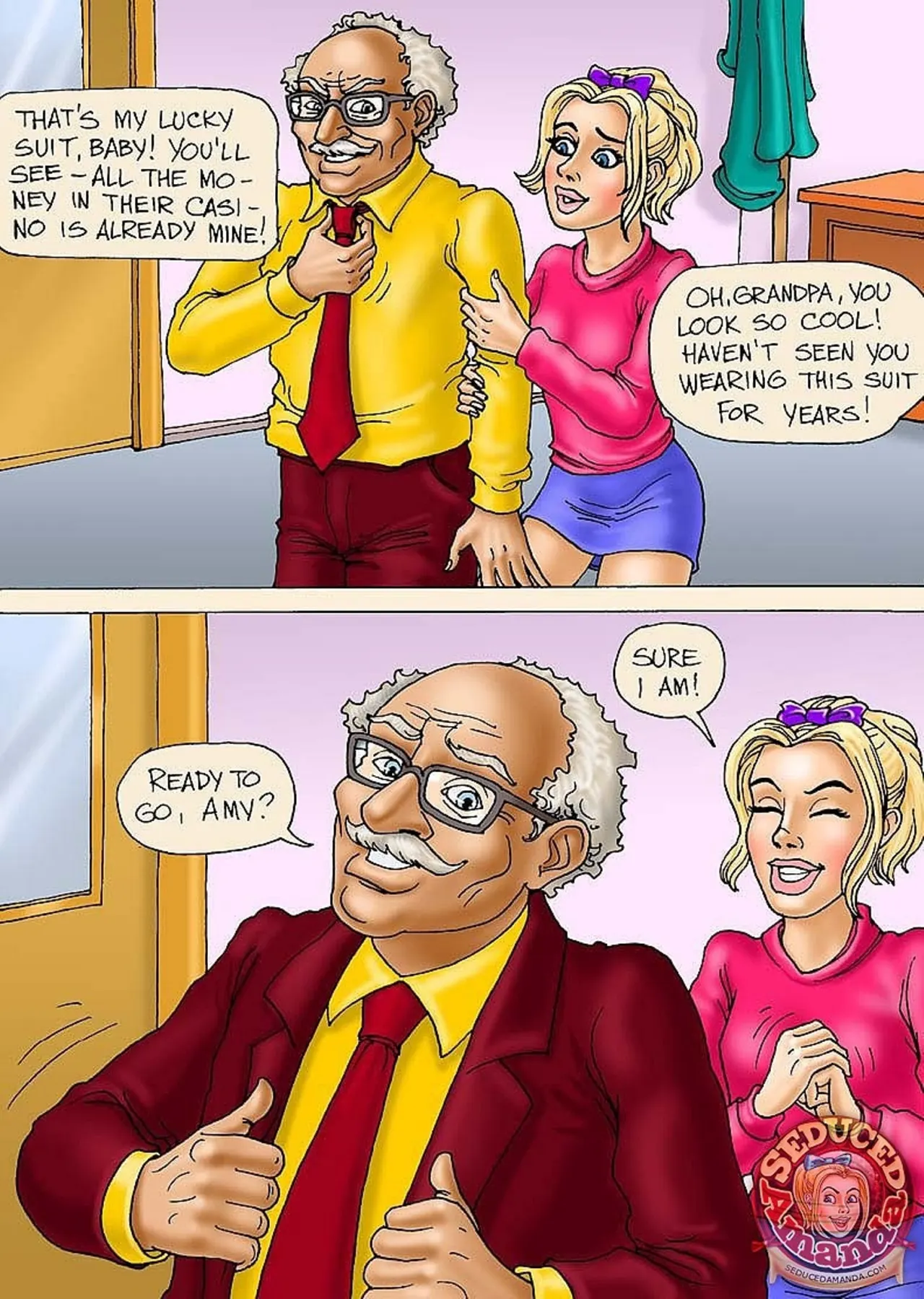 Seduced Amanda  (Chapter 33 - Visiting Casino) — page 2