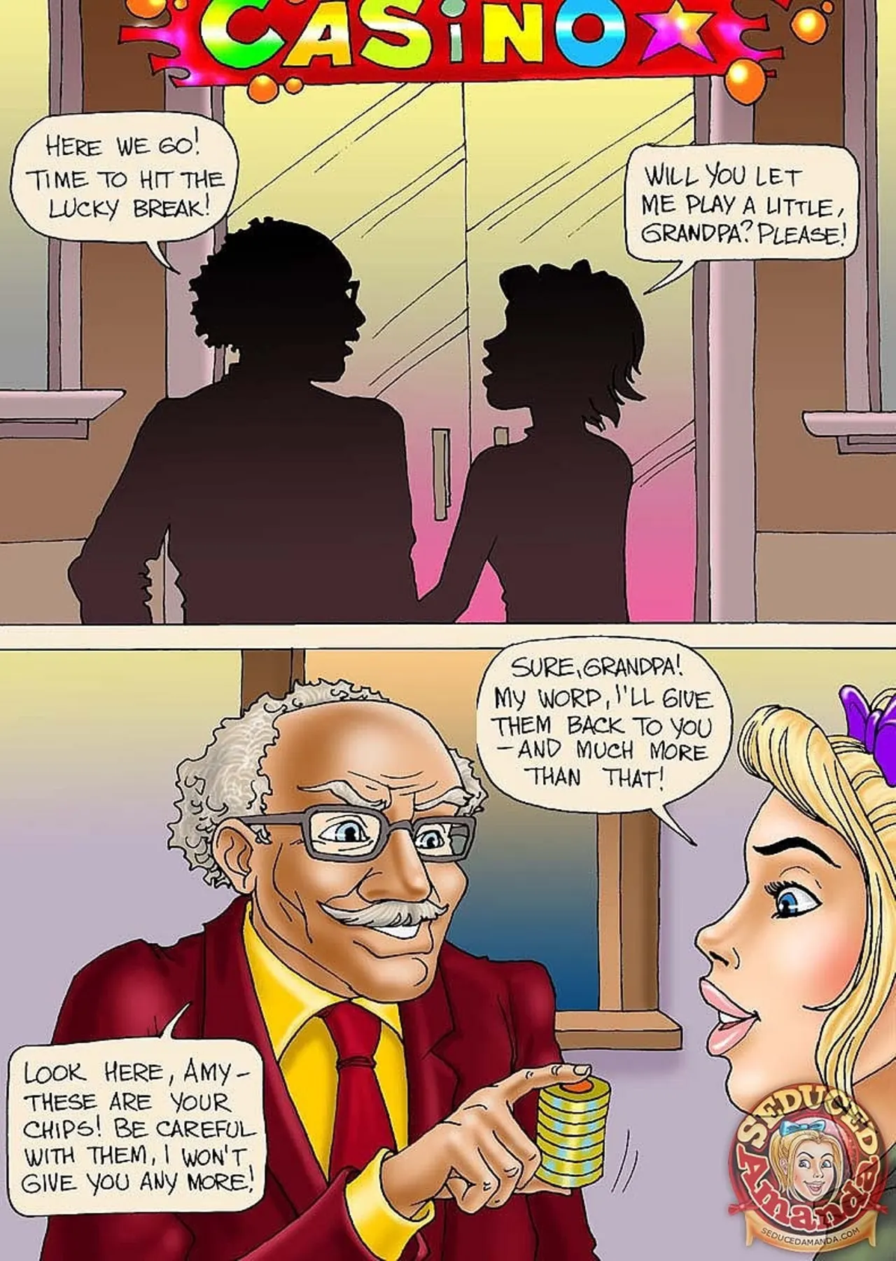 Seduced Amanda  (Chapter 33 - Visiting Casino) — page 3