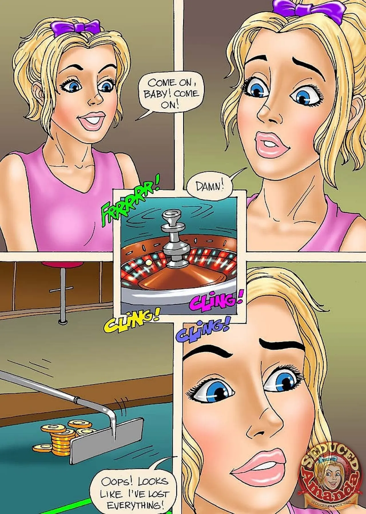 Seduced Amanda  (Chapter 33 - Visiting Casino) — page 5