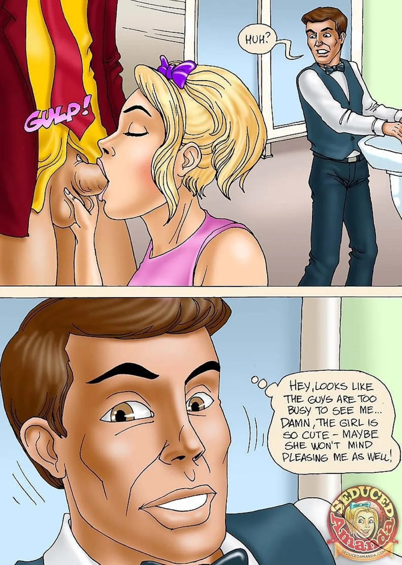 Seduced Amanda  (Chapter 33 - Visiting Casino) — page 9