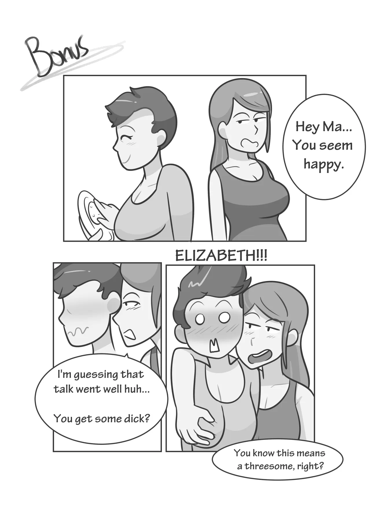 Uhh Mom, Why Are You Taking Your Clothes Off?  (Chapter 01) — page 20