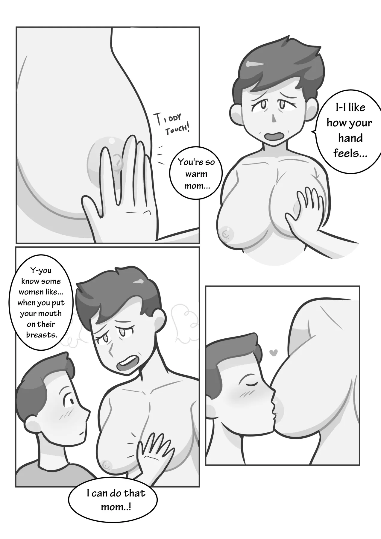 Uhh Mom, Why Are You Taking Your Clothes Off?  (Chapter 01) — page 9