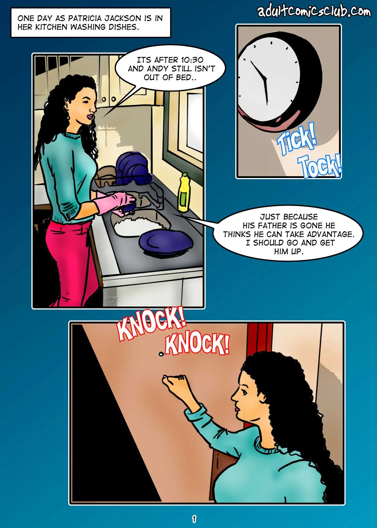 Patricia And Her Stepson (Chapter 01) — page 1