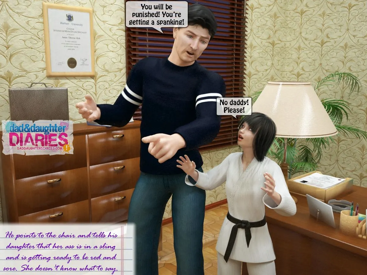 Dad And Daughter Diaries  (Chapter 14 - Trouble Day) — page 34