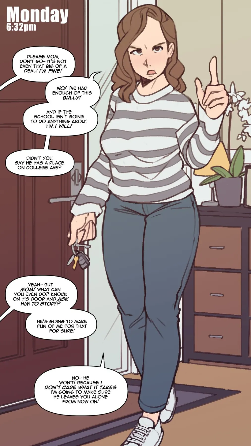 Mom Deals With My Bully (Chapter 01) — page 2